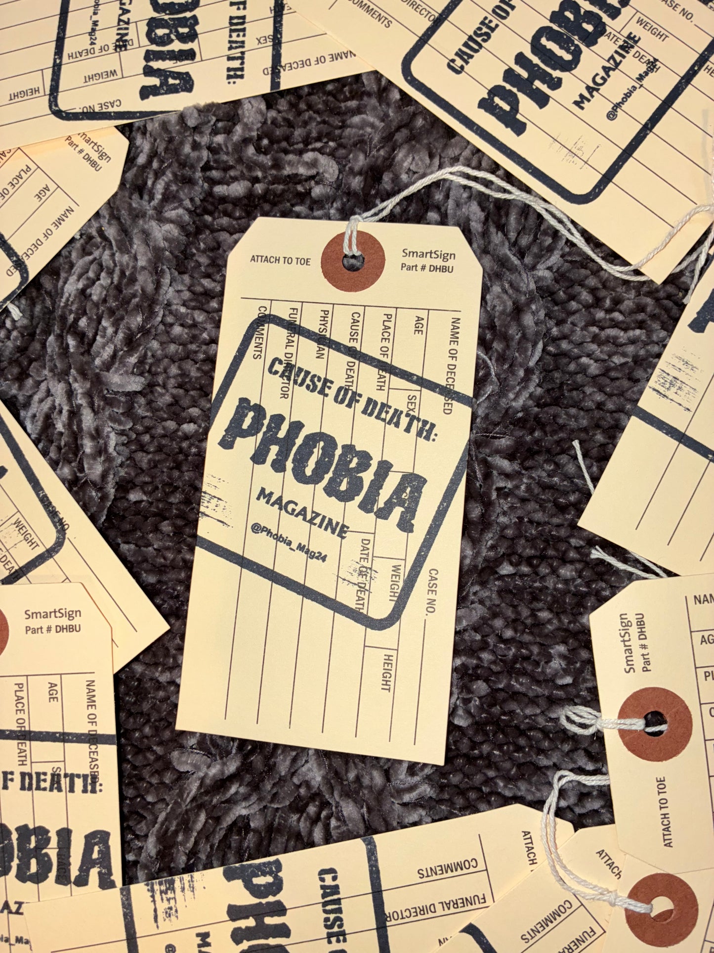 PHOBIA Toe Tag