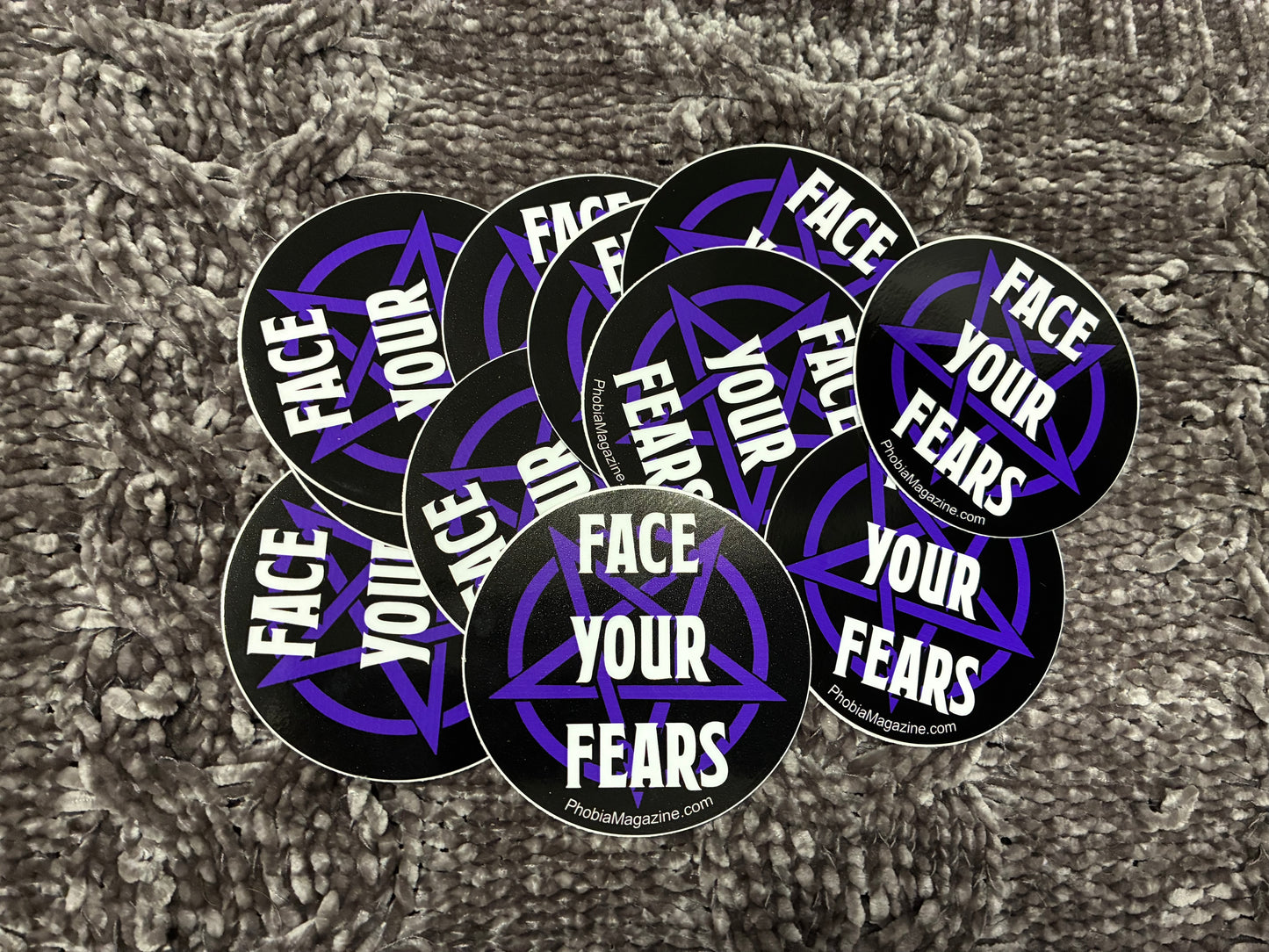 Face Your Fears Sticker
