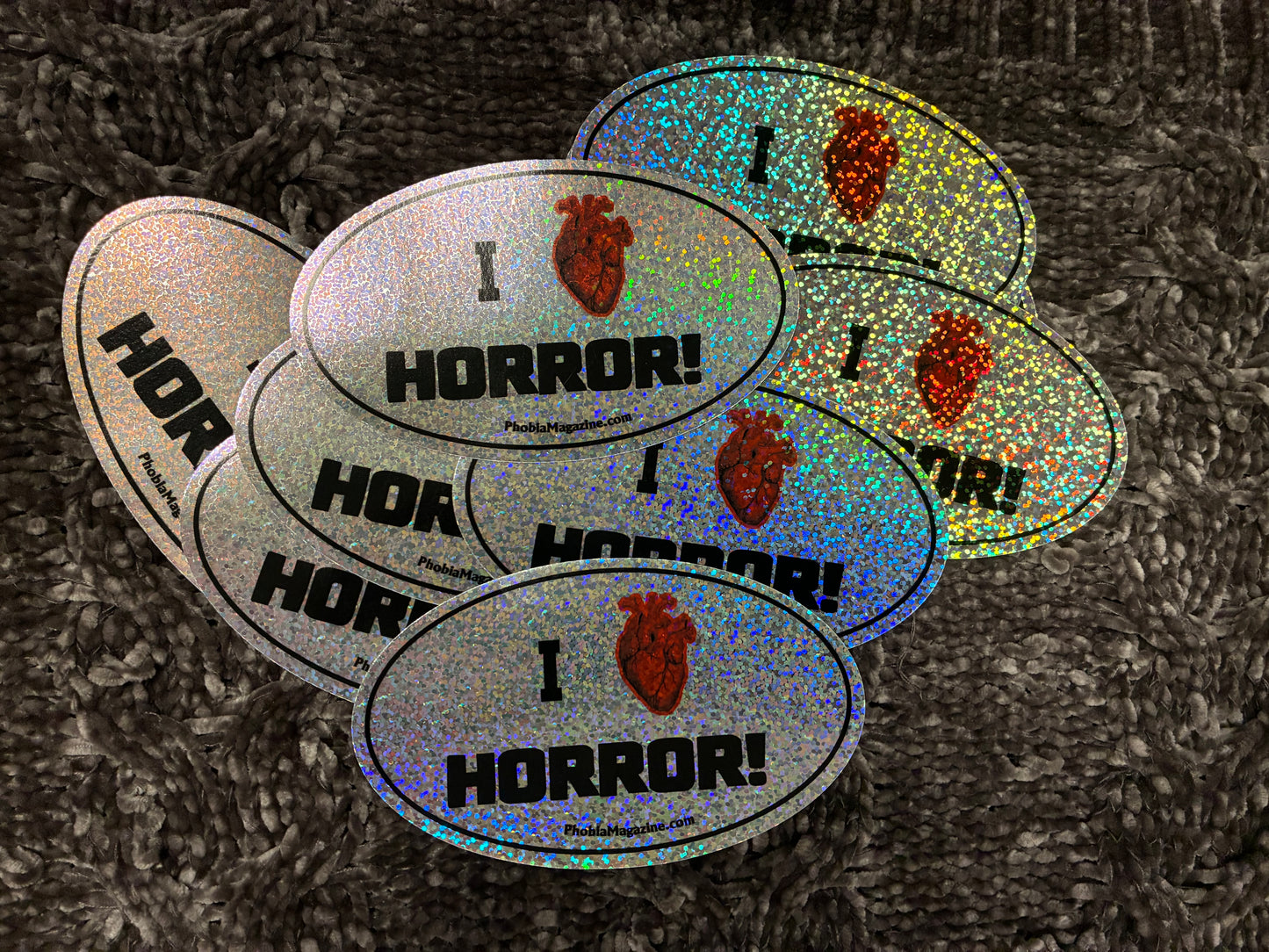 I Heart Horror - Glitter